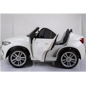 12 volts X6M XL 240 WATTS blanc voiture enfant  électrique 2023  BMW