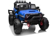 24 volts Jeep 4x4 style Wrangler LUXE bleu métal 400 watt voiture electrique enfant JC666