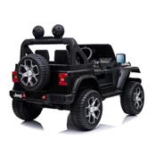 12 volts Jeep Wrangler Rubicon MP4 90 watts noir voiture enfant electrique 2024
