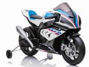 12 volts HP4 S1000 RR race blanche moto enfant lectrique BMW 2023