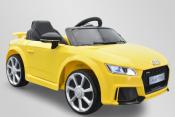 12 volts TT RS jaune voiture enfant lectrique Audi 2022