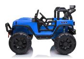 24 volts Jeep 4x4 style Wrangler LUXE bleu métal 400 watt voiture electrique enfant JC666