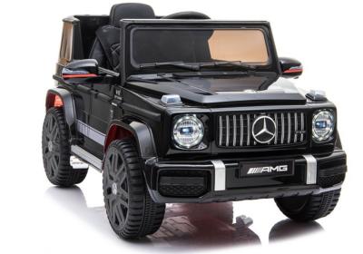 12 volts G63    voiture enfant électrique Mercedes  noir METALISEE 