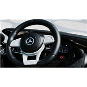 12 volts S63 LUXE blanche voiture enfant électrique Mercedes