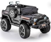 2X12  volts Jeep style  RUBICON   LUXE 180 watt  BLANC voiture electrique enfant
