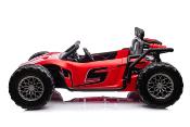 24 VOLTS BEACH BUGGY racing 400 watts rouge voiture enfant électrique Js3168 