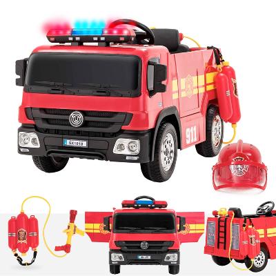 12 Volts camion de pompier enfant electrique *