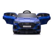 12 volts Audi E-Tron SPORTBACK  90 watts  voiture enfant  électrique  bleu metal 2023