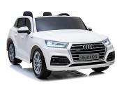 2x12 volts Q5 QUATTRO TFSI 180 watts MP4 BLANC voiture enfant électrique Audi