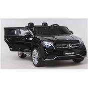 2x12 volts GLS 63 AMG 180 watts noir voiture enfant électrique MERCEDES 2 places