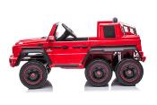 12 volts G63 AMG 6x6  270watts  rouge voiture enfant électrique 4x moteurs