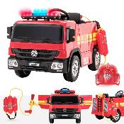 12 Volts camion de pompier enfant electrique luxe*