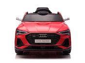12 volts Audi E-Tron  SPORTBACK   90 watts  voiture enfant  électrique  rouge metal 2023