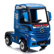 2x 12 volts  ACTROS  MP4  180 watts camion enfant lectrique  bleu peinture metal 2023