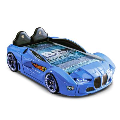 lit VOITURE enfant BMW KRD bleu 2023