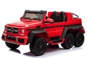 12 volts Mercedes AMG G63 270 watts ROUGE 6x moteurs 2 places voiture enfant electrique