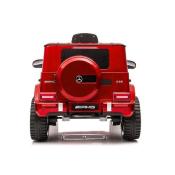 12 volts G63  AMG 90 watts  voiture enfant électrique Mercedes  rouge  métalisee