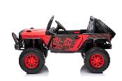 24 volts Jeep 4x4 style Raptor LUXE rouge 300 watt voiture electrique enfant 2023 