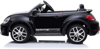 12 volts VW BEETLE DUNE COX noire voiture enfant électrique 2023