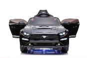 24 volts Ford MUSTANG voiture enfant lectrique drift 25000 T/MIN noire metalisee 2024