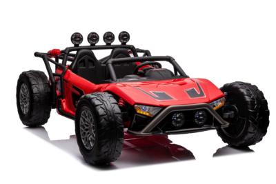 24 VOLTS BEACH BUGGY racing 400 watts rouge voiture enfant électrique Js3168 