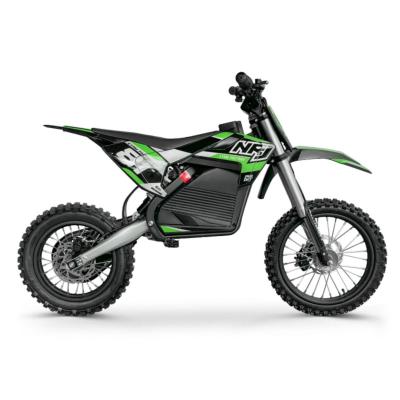 60 volts XTREM NRJ LITHIUM 100 amperes moto électrique cross 2000 WATTS 14/12 vert