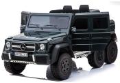 12 volts Mercedes AMG G63 270 watts NOIR 6x moteurs 2 places voiture enfant electrique