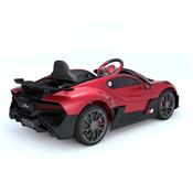 12 volts Bugatti DIVO rouge metal voiture enfant electrique plaques offertes *