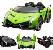 12 volts Lamborghini VENENO 180 watts  voiture enfant lectrique 2 places *