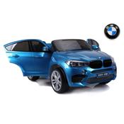 12 volts X6M XL 240 WATTS bleu metallic voiture enfant lectrique BMW  2023