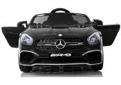 12 volts mercedes SL65 noir métal , voiture électrique pour enfant 12 volts 