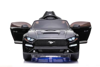 24 volts Ford MUSTANG LUXE voiture enfant électrique drift 25000 T/MIN noire 2024