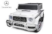 24 volts G63 MAXI  AMG 240 watts voiture enfant électrique Mercedes 2 places  blanc 2022