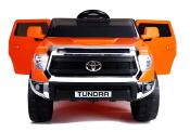 12 volts Toyota Tundra orange metal voiture enfant electrique