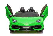 24 volts AVENTADOR  SVJ DRIFT vert +MP4 voiture enfant électrique 2023 *