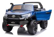 24 volts Toyota HILUX 240 watts luxe bleu peinture metal  voiture enfant lectrique 2023