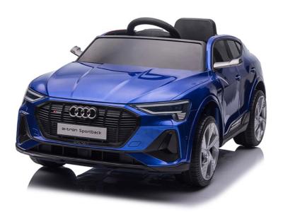 12 volts Audi E-Tron SPORTBACK  140 watts  voiture enfant  électrique  bleu metal 2023