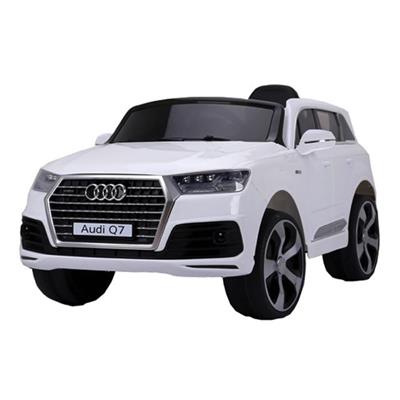 12 volts Q7 QUATTRO 4.2 TDI 90 watts blanc voiture enfant électrique Audi 