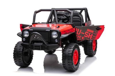 24 volts Jeep 4x4 style Raptor LUXE rouge 300 watt voiture electrique enfant 2023 