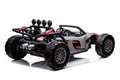 24 VOLTS BEACH BUGGY racing 400 watts gris voiture enfant électrique Js3168 