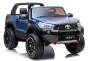 24 volts Toyota HILUX 240 watts luxe bleu peinture metal  voiture enfant électrique 2023