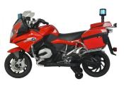 12 volts BMW moto electrique  enfant Police rouge avec roulettes R1200 2023