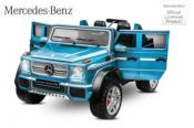 24 volts Mercedes Mayback G650 Bleu  400 watts MP4   2 pl voiture enfant electrique 2022