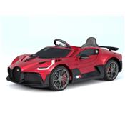 12 volts Bugatti DIVO rouge metal voiture enfant electrique plaques offertes *