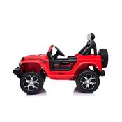 12 volts Jeep Wrangler Rubicon 180 watts rouge voiture enfant electrique 2023