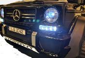 12 volts MAYBACH G650 140 watts voiture enfant électrique noire métallisée 4 moteurs