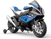 12 volts HP4 S1000 RR race bleu moto enfant lectrique BMW 2023