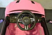 12 volts Ford MUSTANG rose  90watts voiture enfant électrique 2023